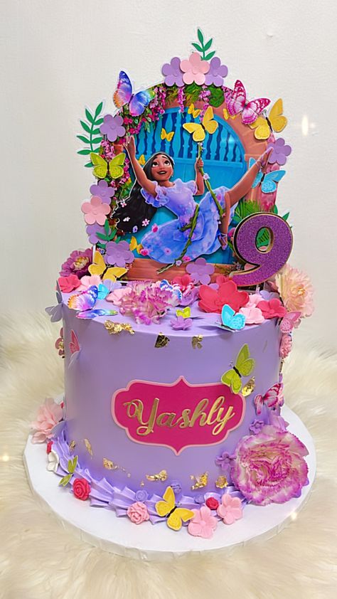 Encanto Treats, Isabela Cake, Isabella Madrigal, Princess Theme Birthday, Character Cakes, Princess Theme, 10th Birthday, Celebration Cakes, Disney Cartoons