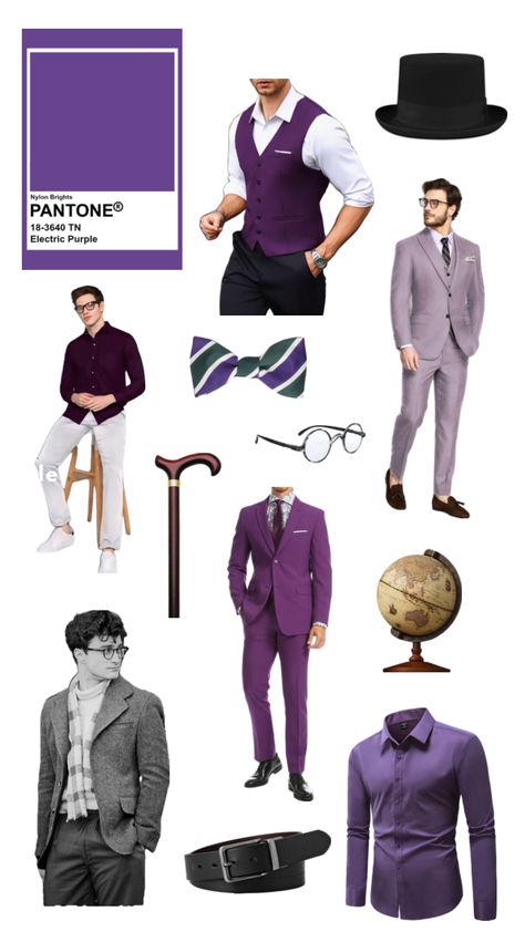 Professeur Violet Wadsworth Clue Costume, Professor Plum Costume Female, Professor Plum Costume, Clue Character Costumes, Cluedo Costume, Wadsworth Clue, Professor Plum, Clue Costume, Clue Board