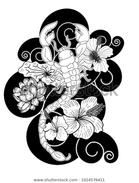 Dragon Sleeve, Scorpion Tattoo, Tattoo Inspo, Scorpion, Japanese Style, Tattoos And Piercings, Piercings, Minnie Mouse, Tattoo Ideas