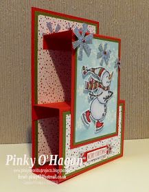 Christmas Card Tutorials, Fancy Fold Card Tutorials, Snowman Cards, Card Folds, Fun Folds, Homemade Christmas Cards, Christmas Tree Cards, Shaped Cards, Fold Cards