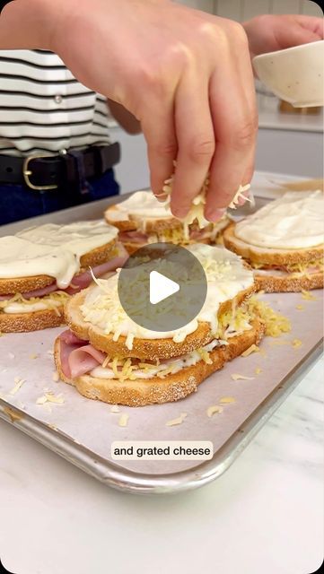 Croque Monsieur Healthy, French Croque Monsieur, Croque Madame Recipe, Grill Cheese, Croque Madame, Paris Food, European Recipes, Cheese Sandwich, Grilled Cheese Sandwich