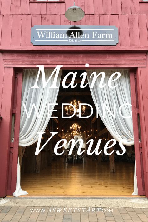 Most Beautiful Wedding Venues, Small Wedding Venues, Maine Wedding Venues, Barn Wedding Inspiration, Small Weddings Ceremony, People Getting Married, Smallest Wedding Venue, Rustic Wedding Inspiration, Most Beautiful Wedding