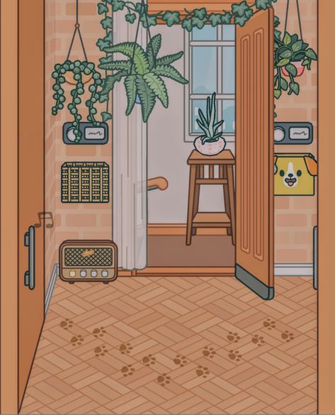 Toca Boca Room Ideas Apartment Building, Toca Boca Beak Street Building Ideas, Toca Boca Beak Street Building, Toca Boca Big Family House Ideas, Cute Dorm Ideas, Toca Boca Hair Salon, Toca Ideas, Preppy House, House Bedroom Ideas