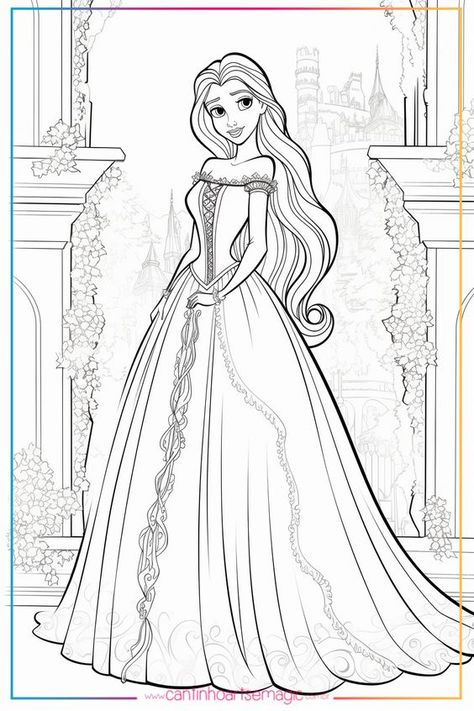 Coloring pages #coloringpages Coloring books #coloringbooks Coloring pages for kids #coloringpagesforkids Coloring pages for kids princess #coloringpagesforkidsprincess 5.192 Rapunzel Coloring Pages, Rapunzel Drawing, Princess Coloring Sheets, Disney Coloring Sheets, Free Coloring Pages For Kids, Disney Princess Coloring Pages, Knitting Patterns Free Blanket, Barbie Coloring, Prințese Disney