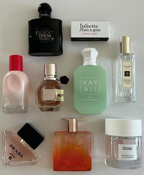 #perfume #aesthetic #fragrance #kayali #prada #ysl #yslbeauty Aesthetic Fragrance, Dkny Perfume, Aesthetic Perfume, Perfume Aesthetic, Best Fragrance For Men, Perfume Organization, Serious Skin Care, Perfume Collection Fragrance, Ysl Beauty