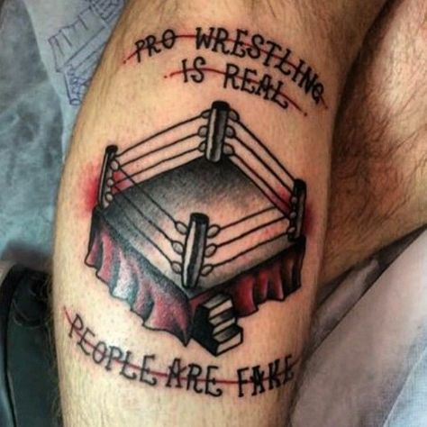 Wrestling Tattoos, Ring Tattoos, Tag Team, Tattoo Sleeve, Deathly Hallows Tattoo, Real People, Tattoos And Piercings, I Tattoo, Jesus Fish Tattoo