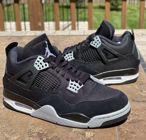 Air Jordan 4 Black Canvas DH7138-006 Release Date | SBD Jordan 4 Black Canvas, Jordan 4’s, Jordan 4 Black, Nike Shoes Girls, Jordan Shoes Girls, Black Jordans, Jordan 4s, Jordan Shoes Retro, All Nike Shoes