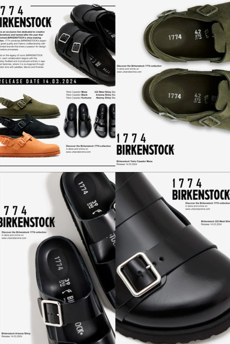 Birkenstock 1774: The Ultimate Luxury Statement from Birkenstock. Step into the future of fashion with Birkenstock 1774. Available in store and online from 14th of March.

Discover the perfect fusion of style and comfort with Birkenstock latest collection featuring the sleek 33 Dougal and urban-chic 222 West lines. Explore the trends of 2024 with Birkenstock – where luxury meets comfort. Read the editorial on urbanstaroma.com via link in bio. Birkenstock 1774, Future Of Fashion, Into The Future, Birkenstock Shoes, Urban Chic, Birkenstock, The Future, Link In Bio, Editorial