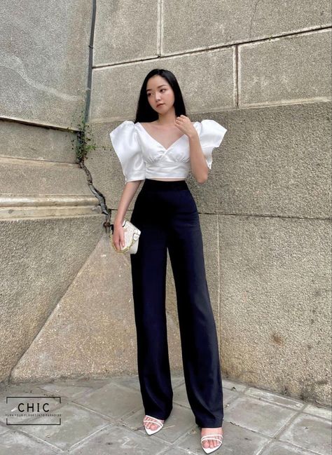 Oath Taking Outfit Women Formal, Casual Filipiniana Outfit, Oath Taking Outfit, Monokrom Style, Fine Dining Outfit Women Dinner, Filipiniana Outfit Ideas, Stylish Formal Outfits, Oath Taking Outfit Women, Trendy Formal Outfits