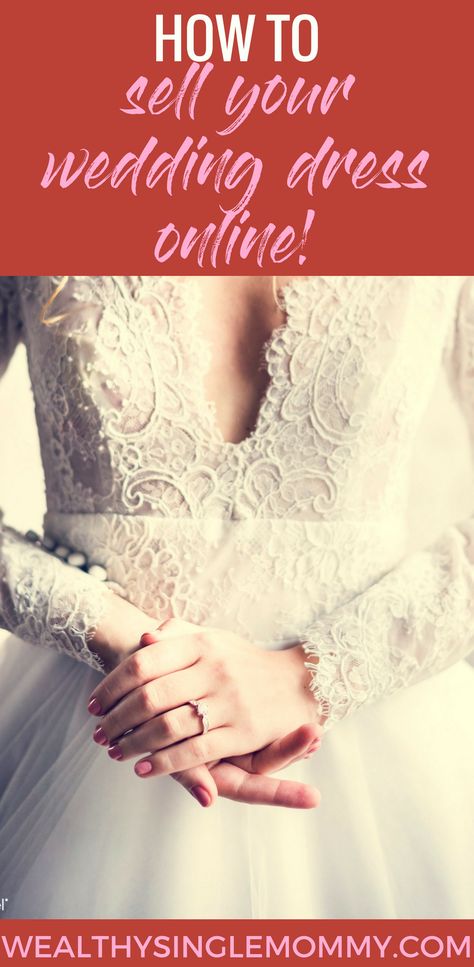 You don't need your wedding dress any more — what to do with it? This guide helps you decide if you should sell or donate your dress, and how to get top dollar for it. How to sell your wedding dress online the quick and easy way! #sellweddingdress Wedding Dress Uk, Frugal Wedding, Wedding Gowns Online, Divorce Advice, Wedding Dresses Uk, Where To Sell, Mommy Makeover, Save My Marriage, Mom Tips