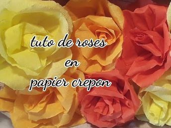 tuto facile rose realiste (en papier crepon) Bouquet Roses, Flower Cake, Rose Bouquet, Floral Art, Origami, Party Decorations, Baby Shower, The Creator, Halloween