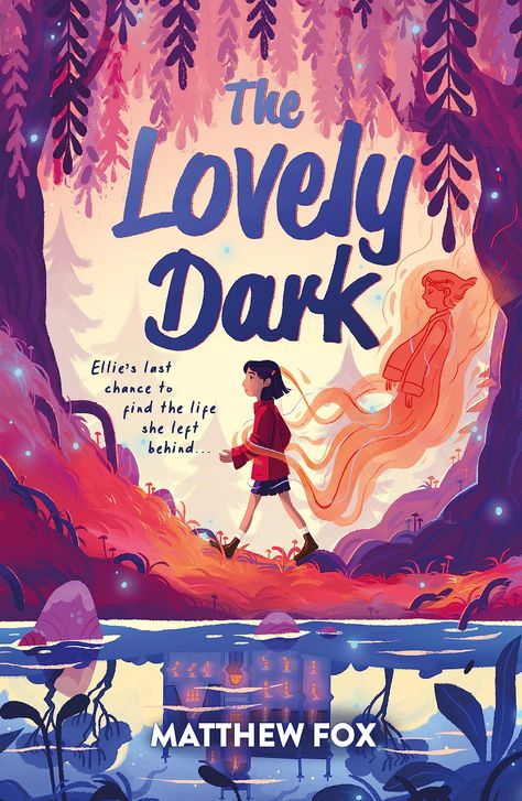 Matthew Fox - The Lovely Dark - Published by Published by Hodder Children's Books (6 July 2023) Izzy Burton, Ya Book Covers, Childrens Book Cover, Matthew Fox, Enchanted Book, Story Books Illustrations, Book Cover Design Inspiration, Middle Grade Books, Book Cover Illustration