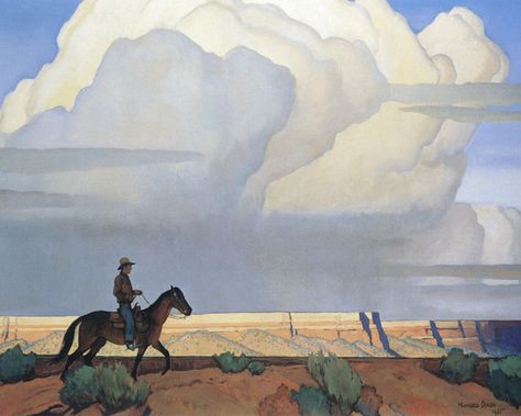 Cowboys Art, Blood Meridian, Cowboy Room, Cormac Mccarthy, Maynard Dixon, Mission Oak, Western Artist, Southwest Art, Pulp Art