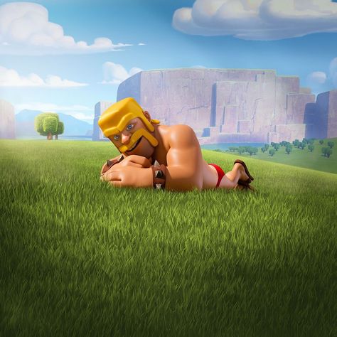 Barbarians frolicking in a field. #1337wiki #1337wikicoc #clashofclans Clash Of Clans Troops, Clash Royale Wallpaper, Clash Of Clans Gems, Full Hd Pictures, Bubble Games, V Games, Games Images, Clash Royale, Baby Dragon