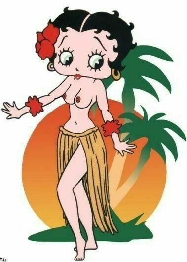 Arte Pin Up, Betty Boop Classic, Black Betty Boop, Betty Boop Cartoon, Betty Boop Art, Betty Boop Pictures, Adult Coloring Designs, Classic Cartoon Characters, Pinturas Disney