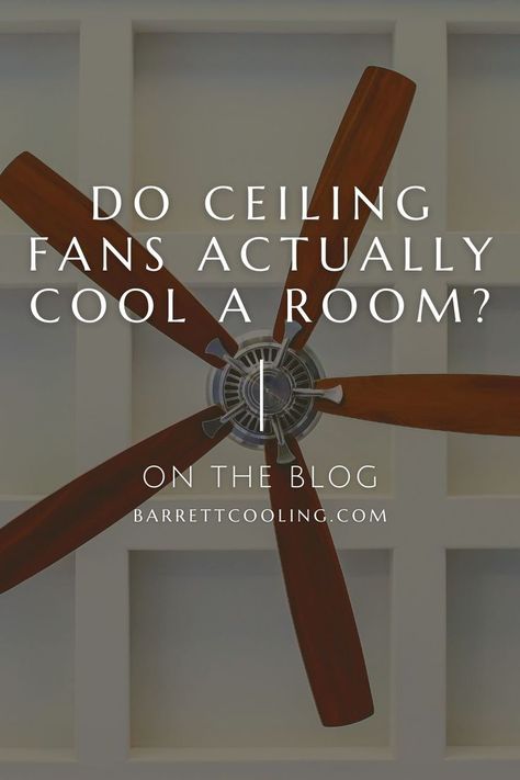 Do you think of your ceiling fan as a cost-effective alternative to running your air conditioner? Ceiling fans do not actually make the air in a room cooler, they simply make you feel cooler by eliminating stagnant air. As the moving air passes over your body, you’ll feel cooler and more comfortable. Keep reading for more ceiling fan benefits, tips, and potential problems. #blog #barrettcooling #hvac #ceilingfans #fans #home #homeowner #decor #roomdecor #tips Air Conditioner Ceiling, Ceiling Fan Cover, Ceiling Fan Installation, Living Room Stands, Ac Fan, Ceiling Fan Bedroom, Room Cooler, Hvac System, Ceiling Fans