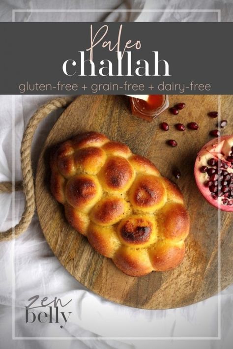 Paleo Challah - new + improved - zenbelly Paleo Challah Bread, Keto Challah Bread, Gluten Free Challah Bread, Gluten Free Challah, Wild Diet, Shabbat Recipes, Challah Recipe, Hanukkah Traditions, Challah Bread Recipes