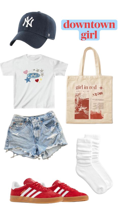 -downtown girl outfit-first day of school outfit-day in new york- 🎱 First Day Of School Outfit, Lost Girl, School Outfit, First Day Of School, Girl Outfits, Red