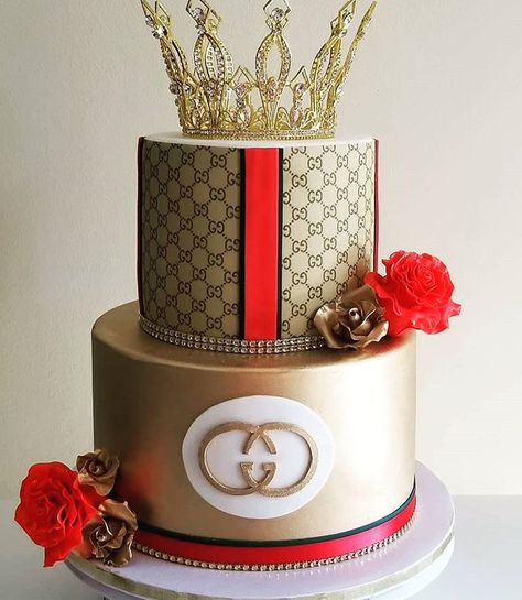 Louis Vuitton Cake For Women, Lv Cake, Chanel Birthday Party Decoration, Cake For Women, Louis Vuitton Cake, Gucci Cake, Wedding Cake Peonies, 18th Birthday Party Themes, Paris Cakes