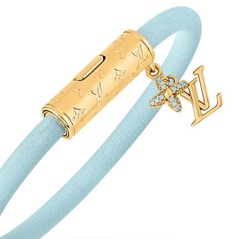 LOUIS VUITTON® - Lv Push Bracelet - Blue Blue Collar Gifts For Him, Lv Accessories Jewelry, Louis Vuitton Accessories Jewelry, Louis Vuitton Armband Bracelets, Louis Vuitton Bracelet Women, Lv Bracelet, Lv Iconic Bracelet, Louis Vuitton Bracelet Gold, Louis Vuitton Bracelet