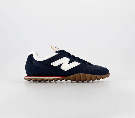 New Balance RC30 Trainers New Balance Rc30, New Balance Trainers Aesthetic, Action Bronson New Balance, New Balance Navy Round Toe Sneakers, Classic Navy New Balance Sneakers, Balance Trainers, Mens Trainers, New Balance Sneaker, New Balance