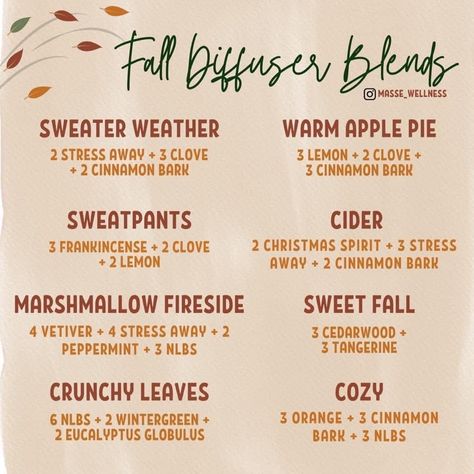 Fall Defuser Blends, November Diffuser Blends, Fall Scents Essential Oils, Diffuser Blends Young Living, Fall Essential Oil Blends, Fall Essential Oils, Fall Soaps, Spiced Cider, Warm Apple