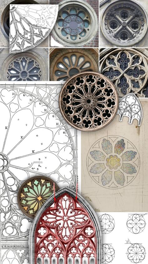 Radial architecture line work sketch references / inspiration Rose Window Drawing, Radial Architecture, Architecture Fashion Inspiration, Cathedral Rose Window, Gothic Architecture Drawing, Furniture Design Sketches, Window Drawing, Rose Window, Body Art Photography