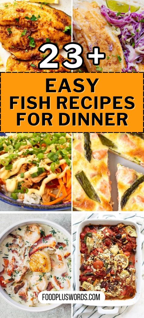 Try our best fish recipes ever for dinner tonight and taste the difference. Whether you prefer baked or air-fried options, these dishes are simple, nutritious, and perfect for any occasion. Elevate your meals with the goodness of healthy fish recipes that cater to both your taste buds and well-being. Vegetarian Fish Recipes, Cooked Fish Recipes, Fish Recipes For Lunch, Fish Dishes Healthy, Fish Stock Recipe, Fish Recipes For Dinner, Best Fish Recipe Ever, Healthy Fish Dinners, Fish Dishes Recipes