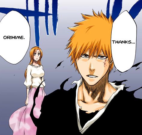 Orihime Manga, Ichigo X Orihime, Bleach Orihime, Ichigo And Orihime, Ichigo Manga, Inoue Orihime, Bleach Ichigo, Orihime Inoue, Cool Lighters