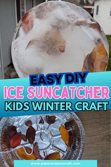 Winter crafts are a fun way to bring the season’s beauty indoors, and this DIY ice suncatcher is the perfect project for kids! It is easy to make with just a few simple materials.

This craft not only lets children get creative, but also allows them to enjoy the sparkling, colorful results as they hang in the winter sunlight. Whether you’re looking for a quick afternoon activity or a fun way to decorate your home, this suncatcher craft is sure to delight kids of all ages.
Kids crafts, winter Crafts Winter, Easy Winter Crafts, January Crafts, Suncatcher Craft, Frozen Ice, Winter Craft, Project For Kids, Cheap Crafts, Winter Crafts For Kids