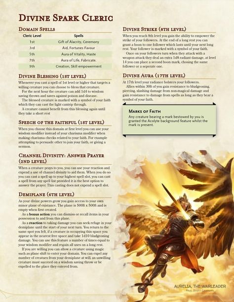 Dnd 5e Homebrew Cleric Domain, Dnd Cleric Domain, Cleric Subclasses 5e, Cleric Spells 5e, Dnd 5e Classes, Twilight Domain Cleric, Cleric Character Design, Dnd Madness, Cleric Domains