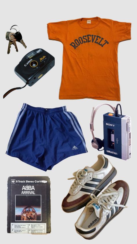 Retro Summer Camp Outfits, Elio Cmbyn Outfits, Camp Outfits Summer, Camp Counselor Outfit, Camp Fits, Cute Fits For Summer, Summer Camp Outfits, Camp Outfits, Thrift Board