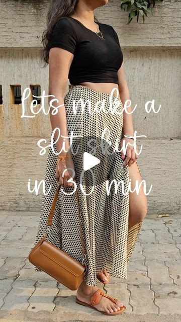 Skirt Sewing Tutorial Videos, Diy Skirt Easy, Sewing Skirts For Beginners, Skirt Outfits Dressy, Diy Pleated Skirt, Diy Midi Skirt, Homemade Wardrobe, Outfit From Scratch, Stitching Videos