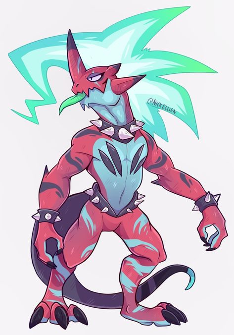 Toxtricity Fanart, Fan Made Pokemon, Kiawe Pokemon, Zoroark Pokemon, Rayquaza Pokemon, Pokemon Champions, Pokemon Fusion Art, Mega Pokemon, Pokemon Breeds