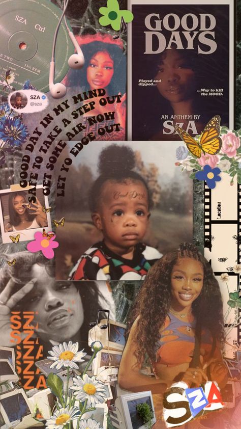 #sza #gooddays #ctrl #sos #sossza #inszawetrust #music #favsong Good Days Sza, Dream Bedroom Inspiration, Music Poster Ideas, Music Poster, Good Day, Good Things, Let It Be, Music