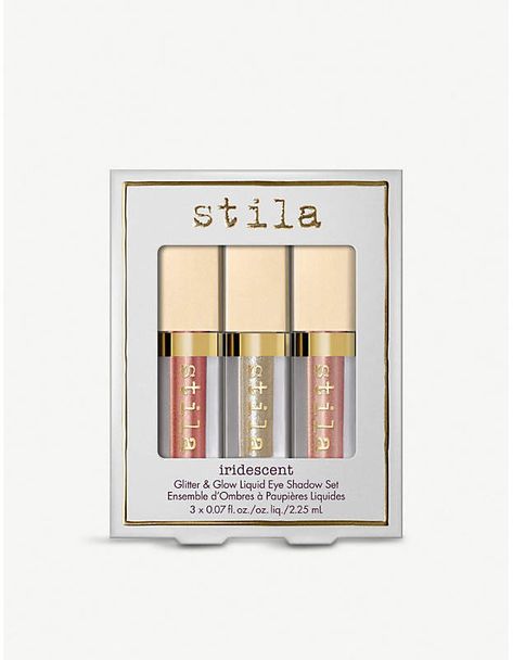 Stila Glitter Eyeshadow, Stila Liquid Eyeshadow, Stila Eyeshadow, The Ordinary Buffet, Stila Glitter And Glow, Fresh Cosmetics, Liquid Eye Shadow, Eyeshadow Set, Chica Cool