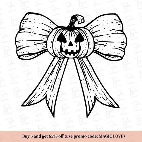 Svg Aesthetic, Coquette Pumpkin, Bow Drawing, Halloween Coquette, Nightmare Before Christmas Tattoo, Tattoo Apprenticeship, Christmas Tattoo, Bow Svg, Aesthetic Png