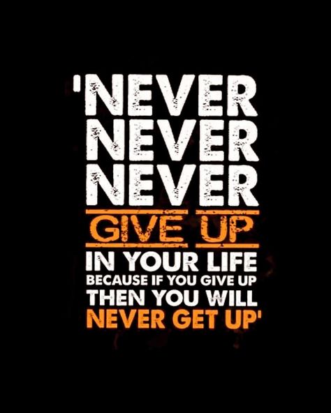 Never Give Up!! Motiverende Quotes, Female Art Painting, What Ever, Lettering Quotes, Positive Words, You Gave Up, Love Languages, Moving Forward, Never Give Up