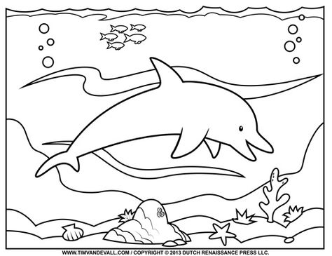 Free Dolphin Coloring Page Dolphin Clipart, Dolphin Drawing, Ocean Coloring Pages, Dolphin Painting, Dolphin Coloring Pages, Spiderman Coloring, Dolphin Art, Fish Coloring Page, Batman Wallpaper