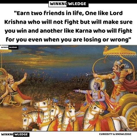 Krishna Friendship Day, Karna And Duryodhana Friendship, Krishna Friendship, Lord Karna, Mahabharat Quotes, Friendship Quotes In English, Krishna Sudama, Friendship Thoughts, Dhoti Saree