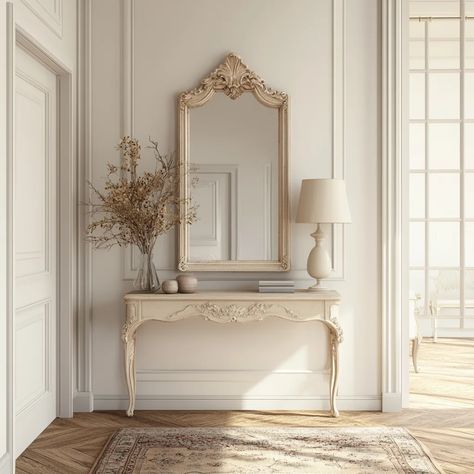 Elegant Entryway Styling Tips: Making a Memorable First Impression French Cottage Entryway, French Country Entry, French Entryway, Entrance Ideas Entryway, Cottage Entryway, Entryway Styling, Entryway Style, Elegant Entryway, Classic House Design