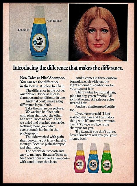 Products Ads, 70s Nostalgia, Ad Photography, Twice As Nice, Retro Beauty, Animal Education, Vintage Cosmetics, Retro Ads, Celebrity Tattoos