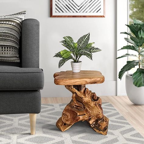 Natural wood decor