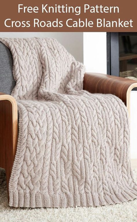 Latest Beautiful And Wonderful Crochet Blanket Design And Pattern||Knitted Patterns Knitted Cable Blanket Free Pattern, Cable Knit Blanket Pattern Free, Knitted Afghan Patterns Free, Free Afghan Patterns, Afghan Knitting Patterns, Knit Afghan Patterns Free, Cable Afghan, Cable Blanket, Knit Afghan Patterns