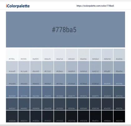 Shadow Blue information | Hsl | Rgb | Pantone Pantone Color Book, Space Information, Hexadecimal Color, Hex Color, Hex Color Palette, Skin Color Palette, Color Schemes Colour Palettes, Paint Color Palettes, Grey Color Palette