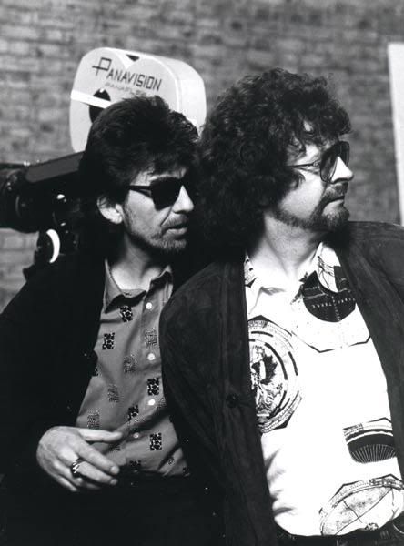 Jeff Lynne & George Harrison Jeff Lynne Elo, Travelling Wilburys, Jeff Lynne, Beatles George, Roy Orbison, Guitar Tips, The Fab Four, Ringo Starr, George Harrison