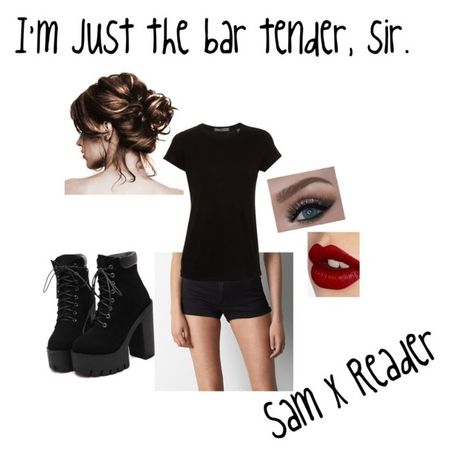 "I'm just the bar tender, sir." by supernatural-imagine-outfits ❤ liked on Polyvore featuring American Eagle Outfitters, Vince, Charlotte Tilbury, women's clothing, women's fashion, women, female, woman, misses and juniors Bar Tender Outfit, Bar Tender Outfit Women, Bar Tender, 2020 Outfits, Supernatural Imagines, Outfit Women, Charlotte Tilbury, The Bar, Fashion Women