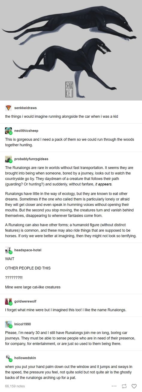 (1) My faithful companions on road trips : tumblr Humanity Restored, Book Writing, Wow Art, Arte Fantasy, Story Inspiration, Magical Creatures, Creature Design, Creature Art, Tumblr Funny