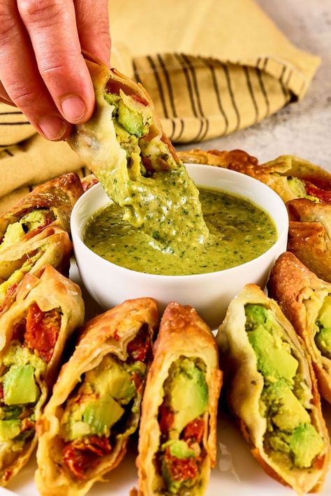 You Can Make Cheesecake Factory Avocado Egg Rolls in Your Air Fryer With This Copycat Recipe Cheesecake Factory Avocado Egg Rolls, Make Cheesecake, Avocado Egg Rolls, Egg Roll Recipes, Copycat Restaurant Recipes, Deep Frying, 140 Pounds, Cheesecake Factory, Avocado Recipes