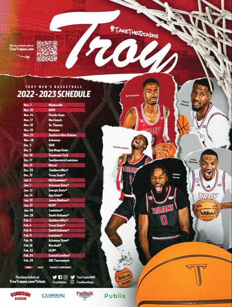 College Basketball Schedule Graphic, Basketball Schedule Template, Basketball Schedule Poster, Basketball Schedule Design, Game Schedule Graphic Design, Basketball Schedule Graphic, Sports Schedule Graphic, Gameday Graphics, College Sports Graphics